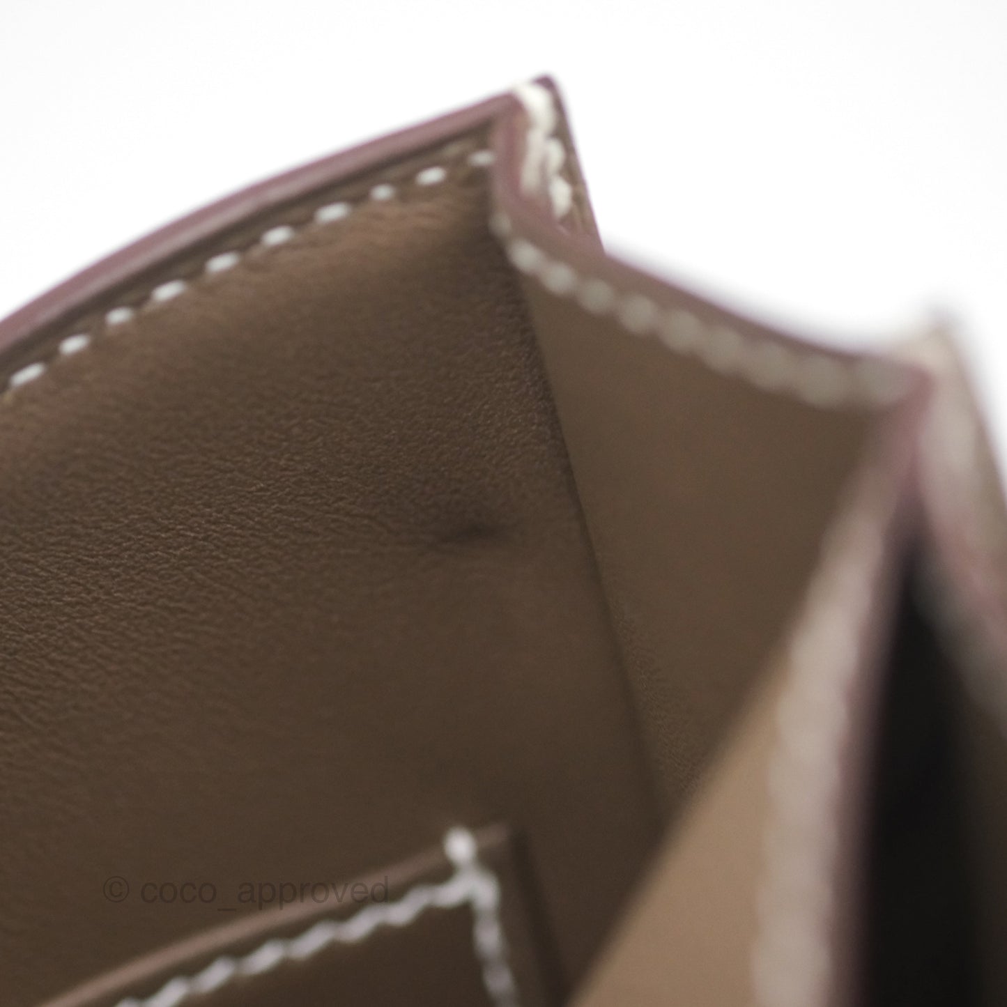 Hermès Constance Mini 18cm Mirror Etoupe 18 Epsom Rose Gold Hardware