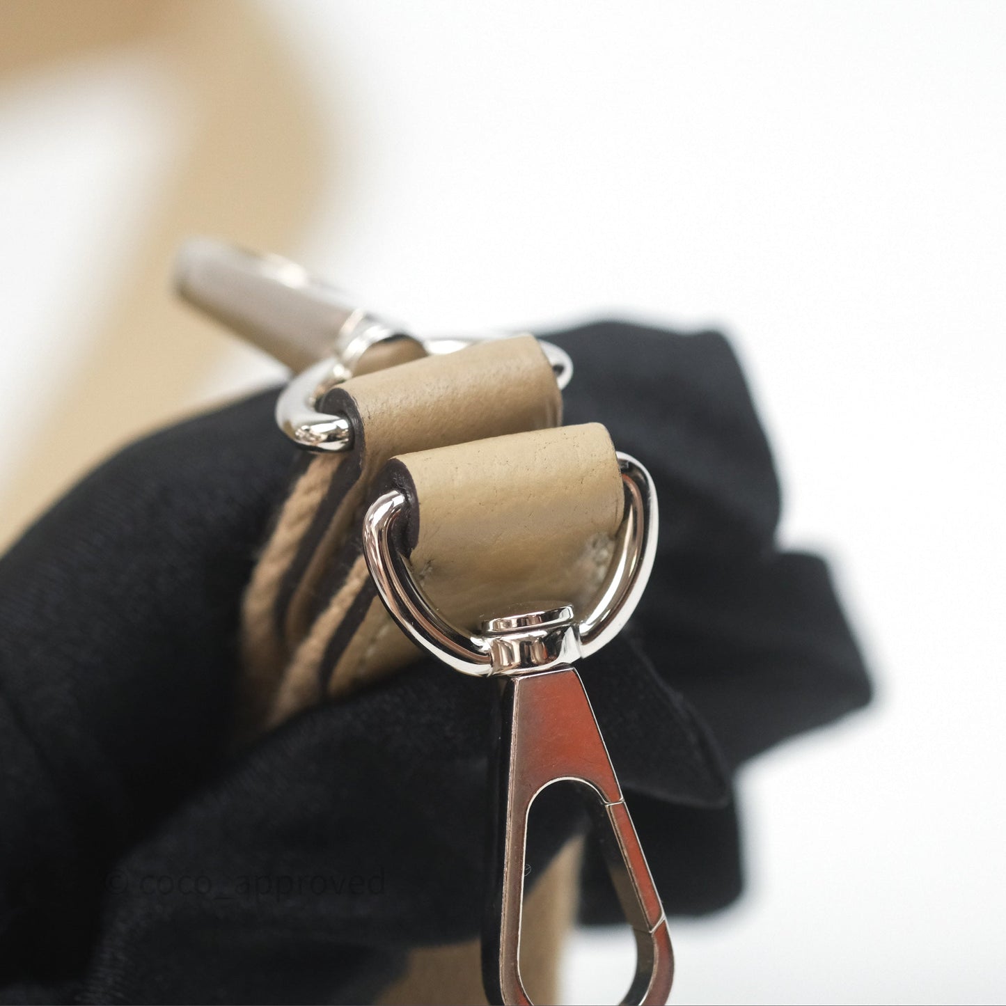 Hermès Mini Evelyne 16 Trench Clemence Palladium Hardware