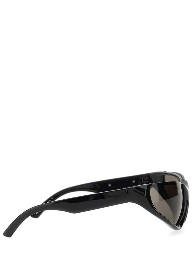 Luxury Balenciaga Xpander Rectangle Sunglasses Black