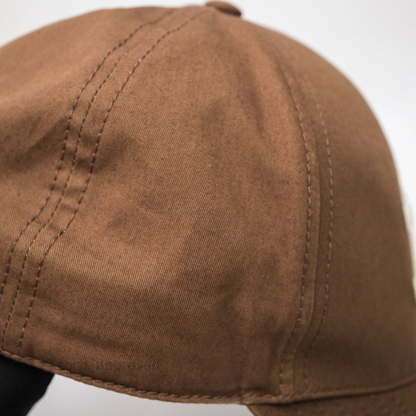 Celine Casquette Baseball Triomphe Cap Brown Size M