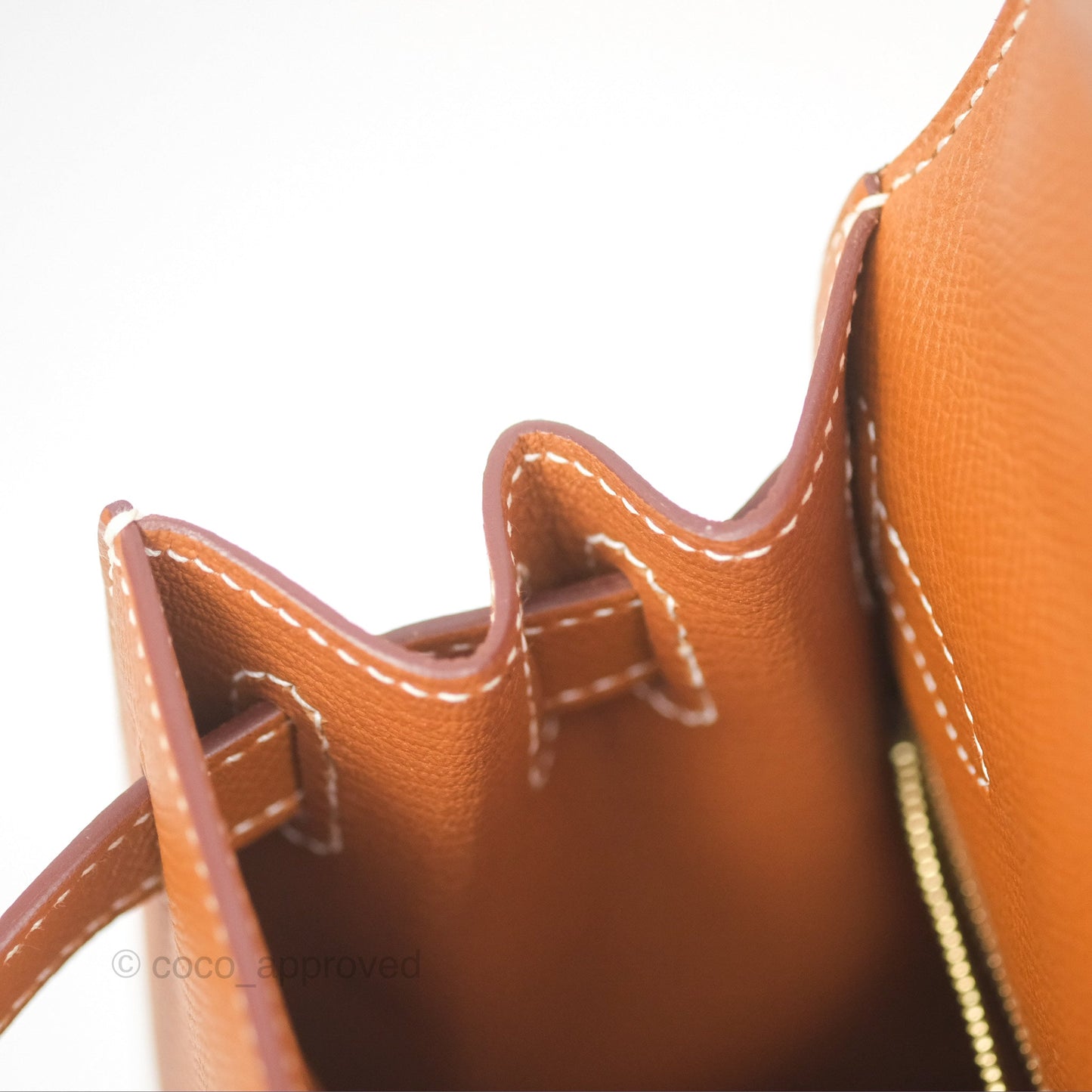 Hermès Kelly 28 Sellier Gold 37 Epsom Gold Hardware