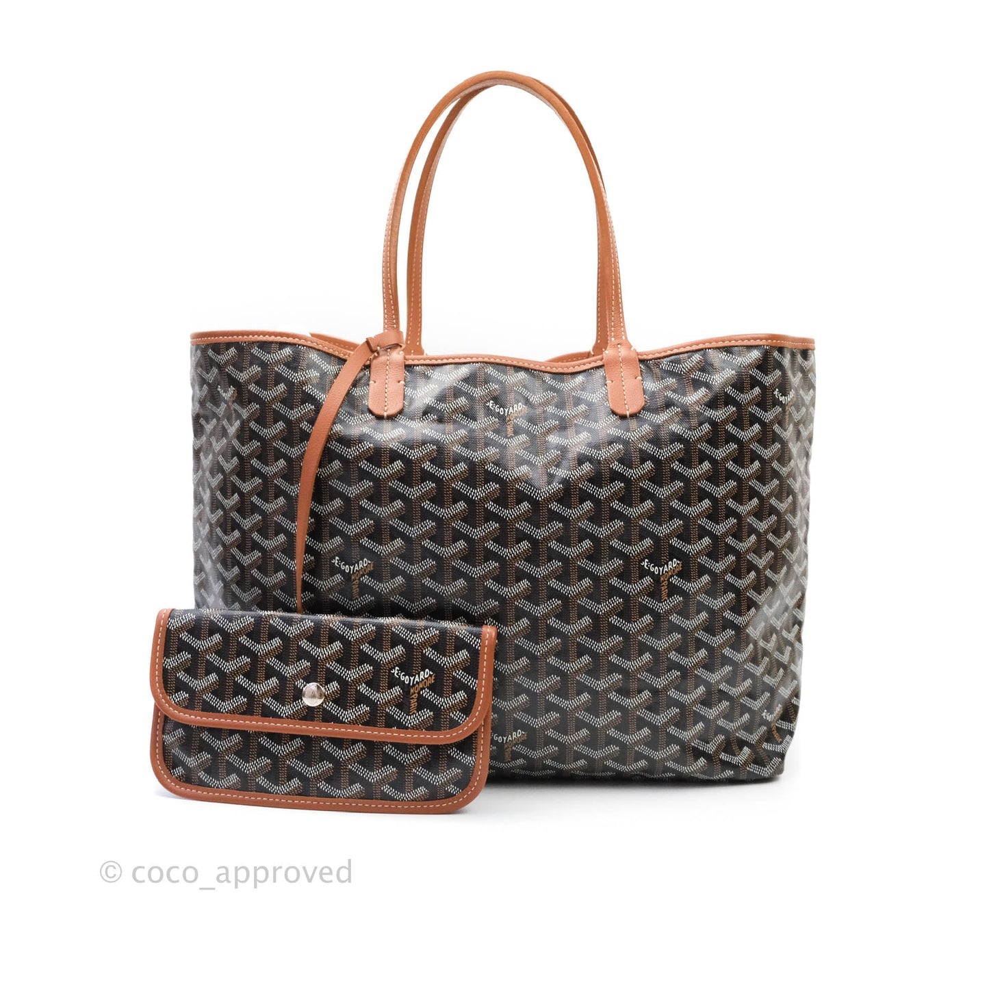 Goyard Saint Louis Black/Tan PM⁣⁣⁣⁣⁣⁣⁣⁣⁣⁣⁣⁣⁣⁣⁣⁣⁣⁣⁣⁣