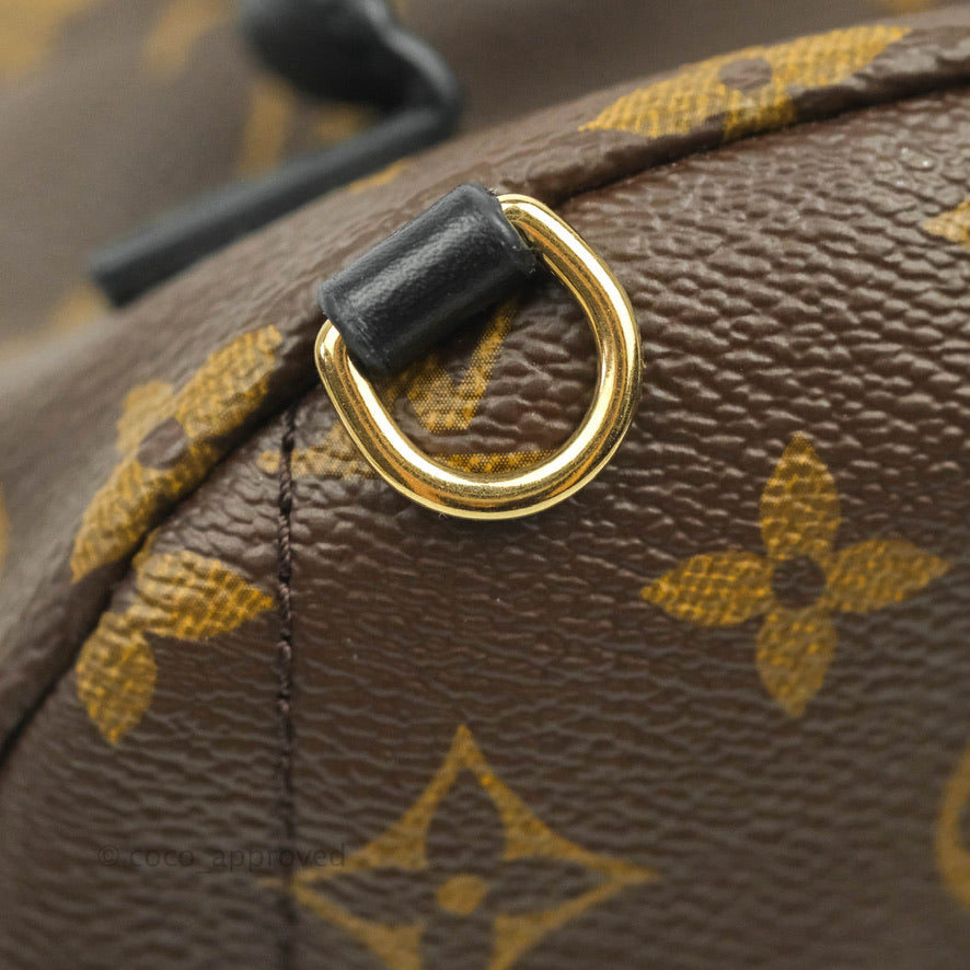 Louis Vuitton Mini Palm Springs Monogram Canvas Backpack⁣