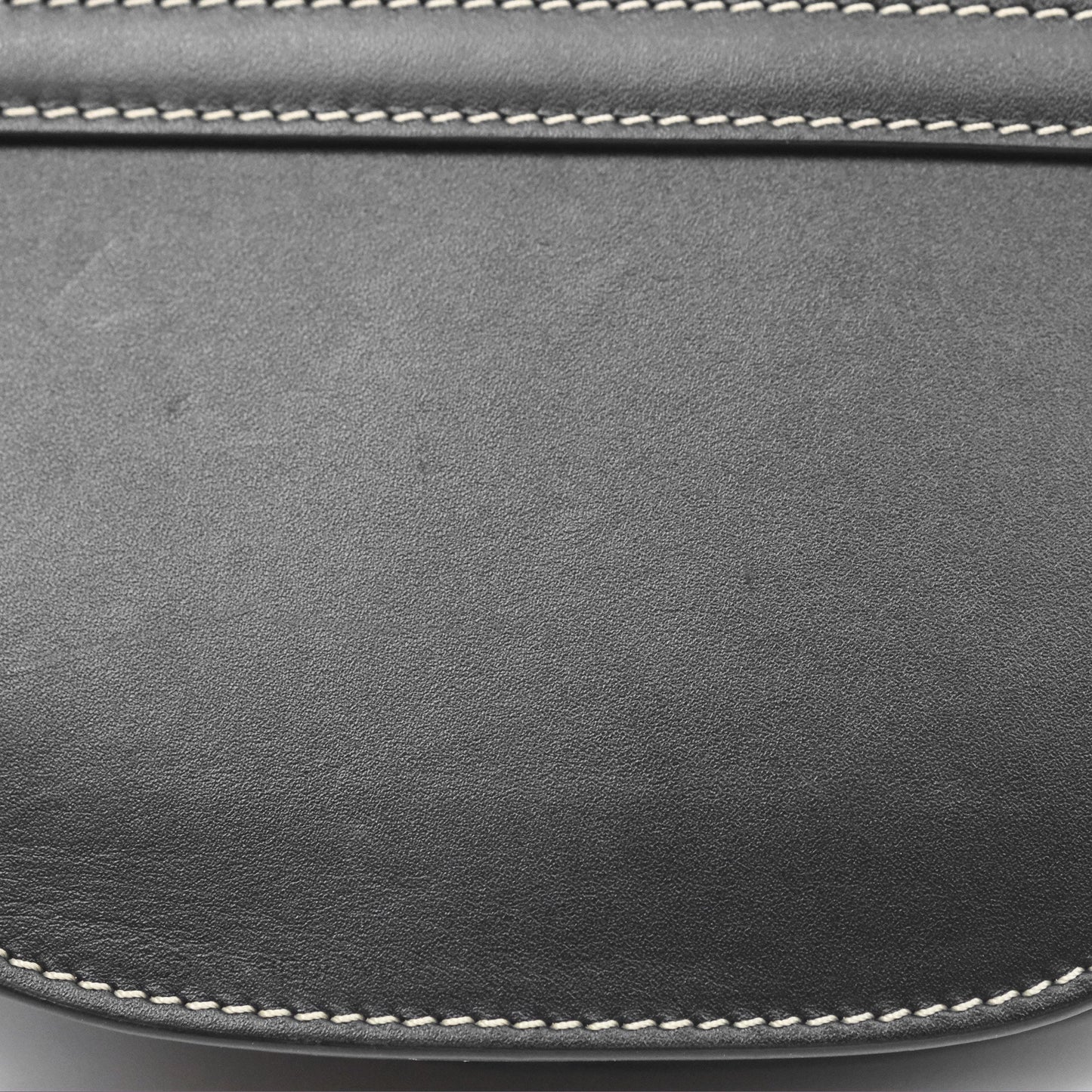 Loewe Mini Gate Belt Bag in Soft Calfskin Black