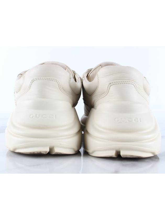 Luxury Gucci Trending 2025 Square Logo Rhyton Sneakers 6