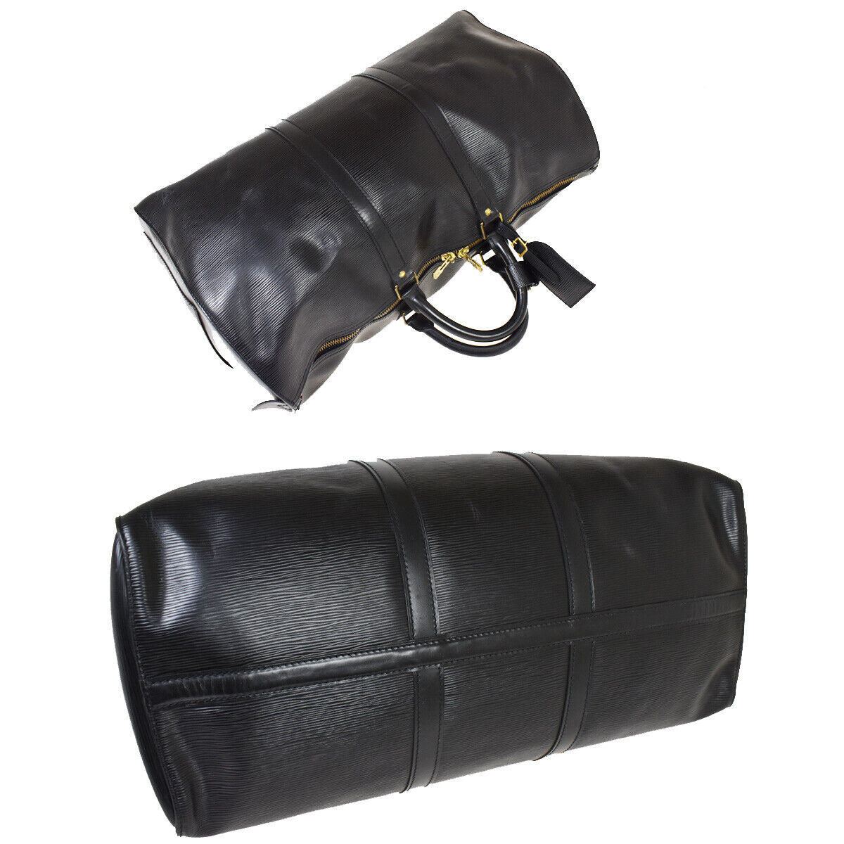 Louis Vuitton Keepall 50  Leather Travel Bag ()