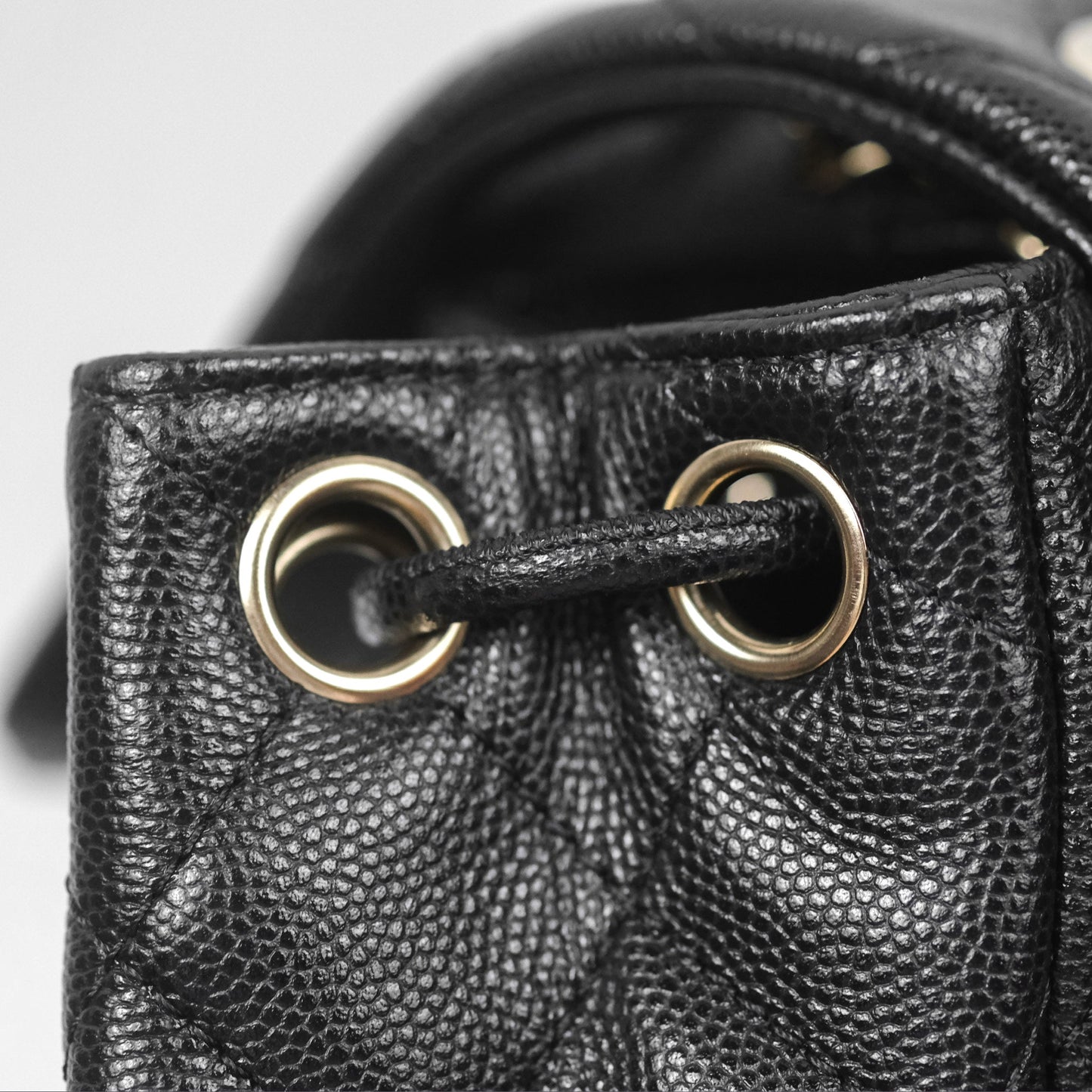 Chanel Mini Urban Spirit Backpack Black Caviar Gold Hardware 23S