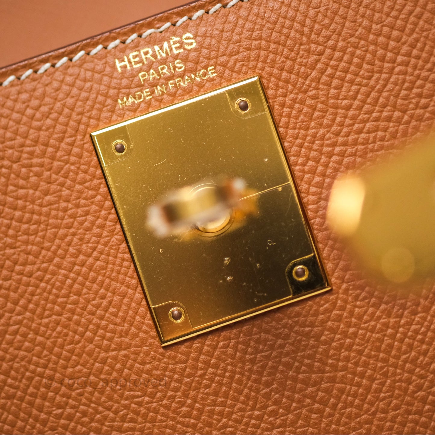 Hermès Kelly 28 Sellier Gold 37 Epsom Gold Hardware