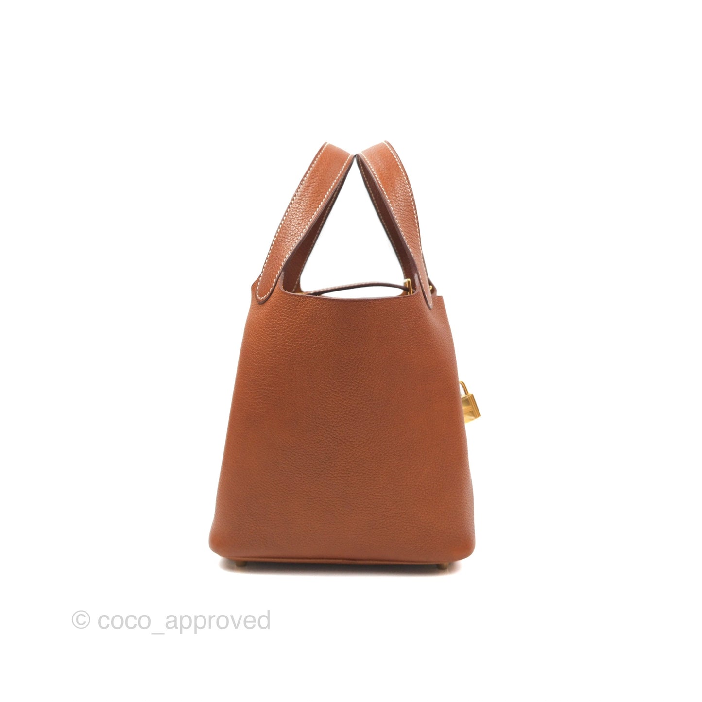 Hermès Picotin Lock 18 Fauve Barenia Gold Hardware