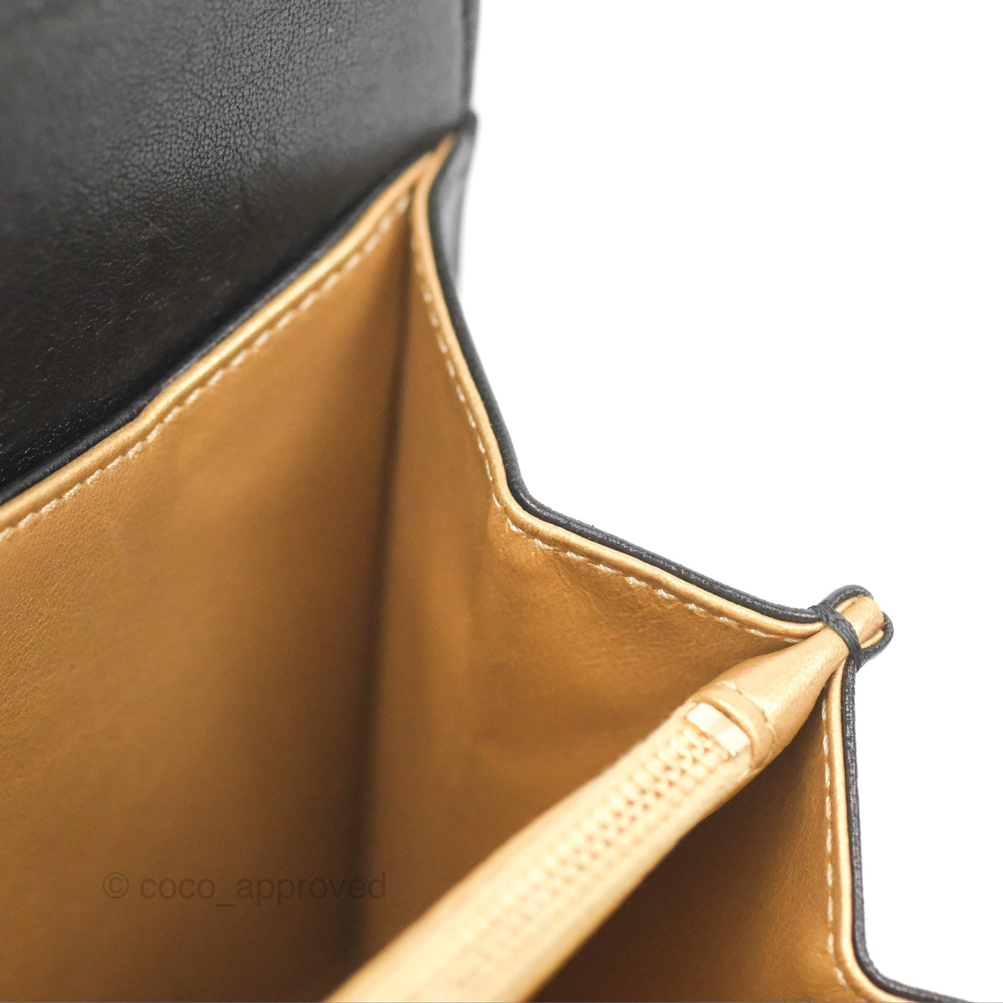Chanel Coco Midnight Clutch Black Lambskin Gold Hardware
