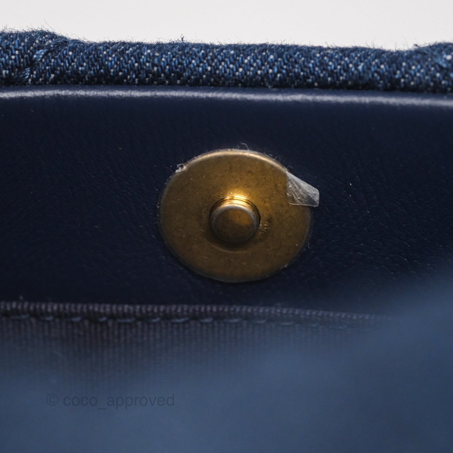 Chanel 19 Small Denim Mixed Hardware 22P