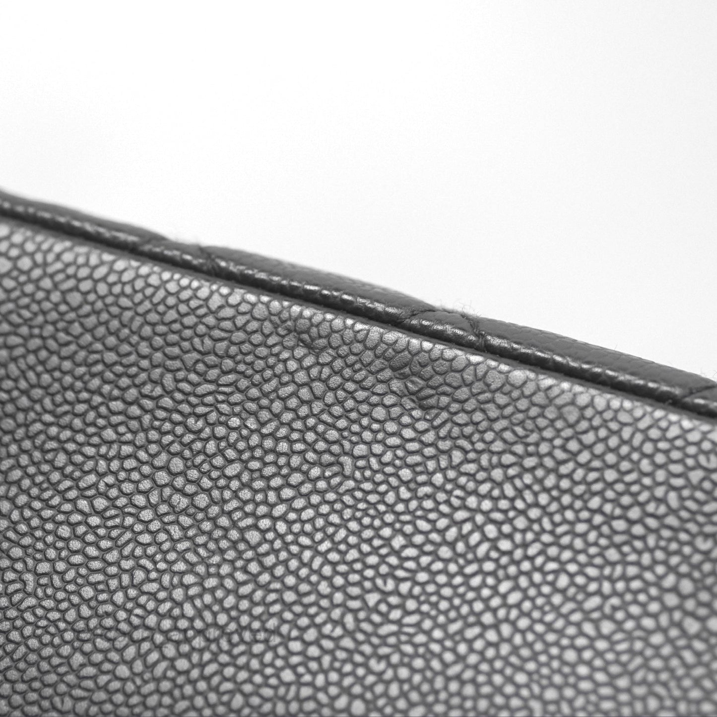 Chanel GST Black Caviar Gold Hardware