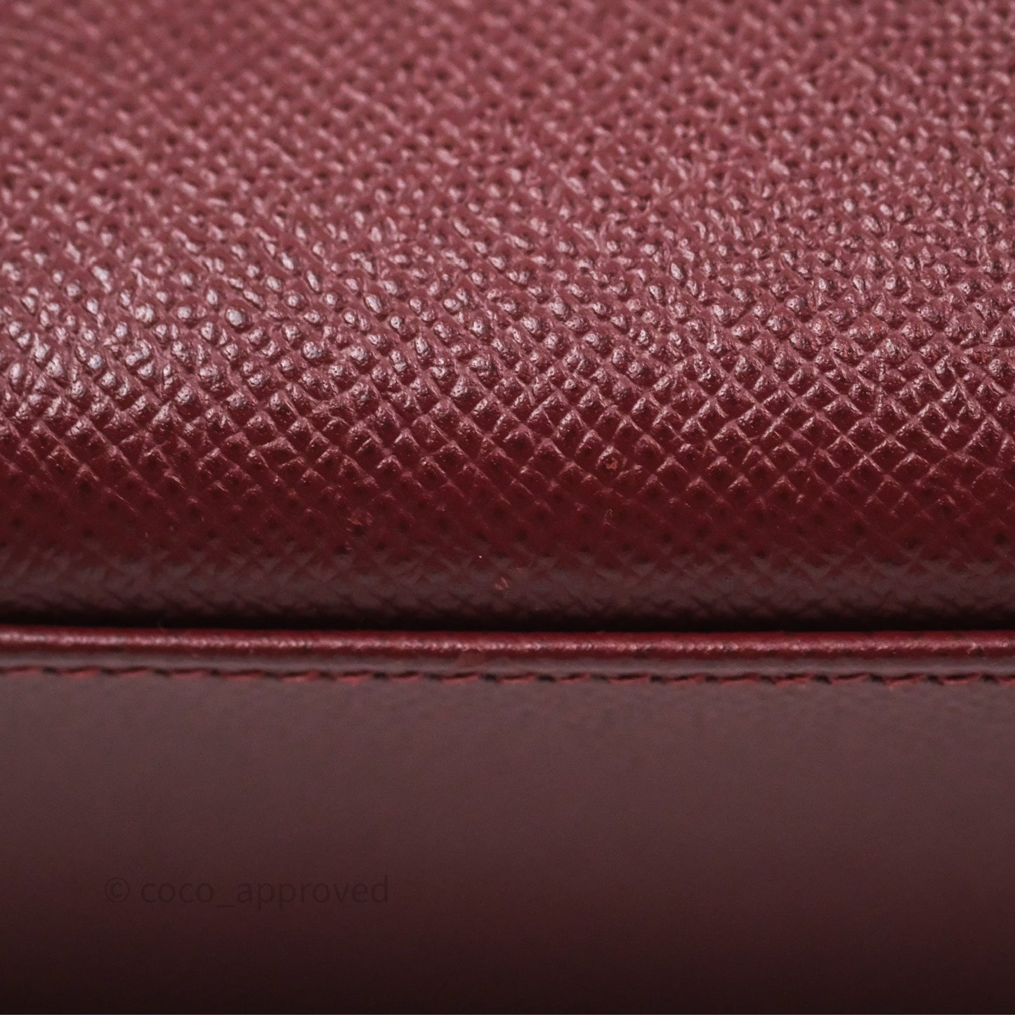 Hermès Sellier Kelly 25 Rouge H Epsom Gold Hardware