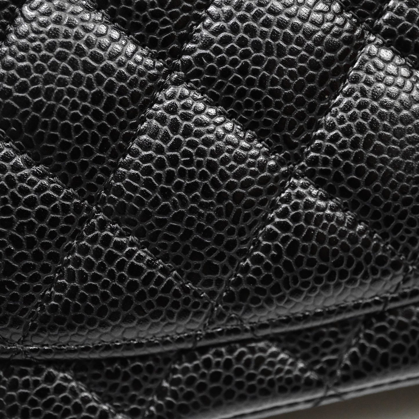 Chanel Small Classic Flap Quilted Black Caviar Gold Hardware