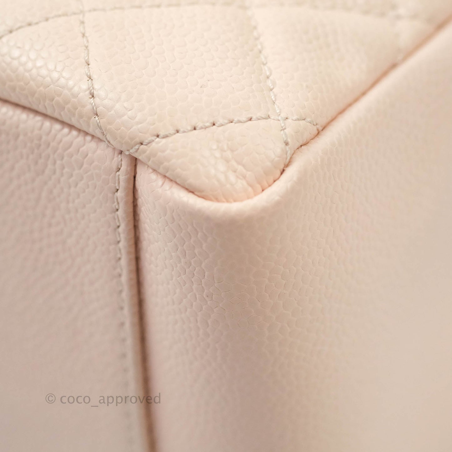 Chanel GST Pink Caviar Silver Hardware