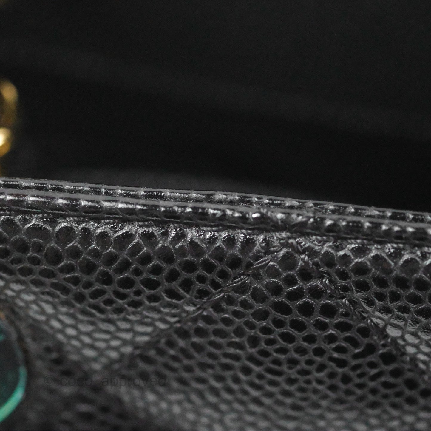 Chanel GST Black Caviar Gold Hardware