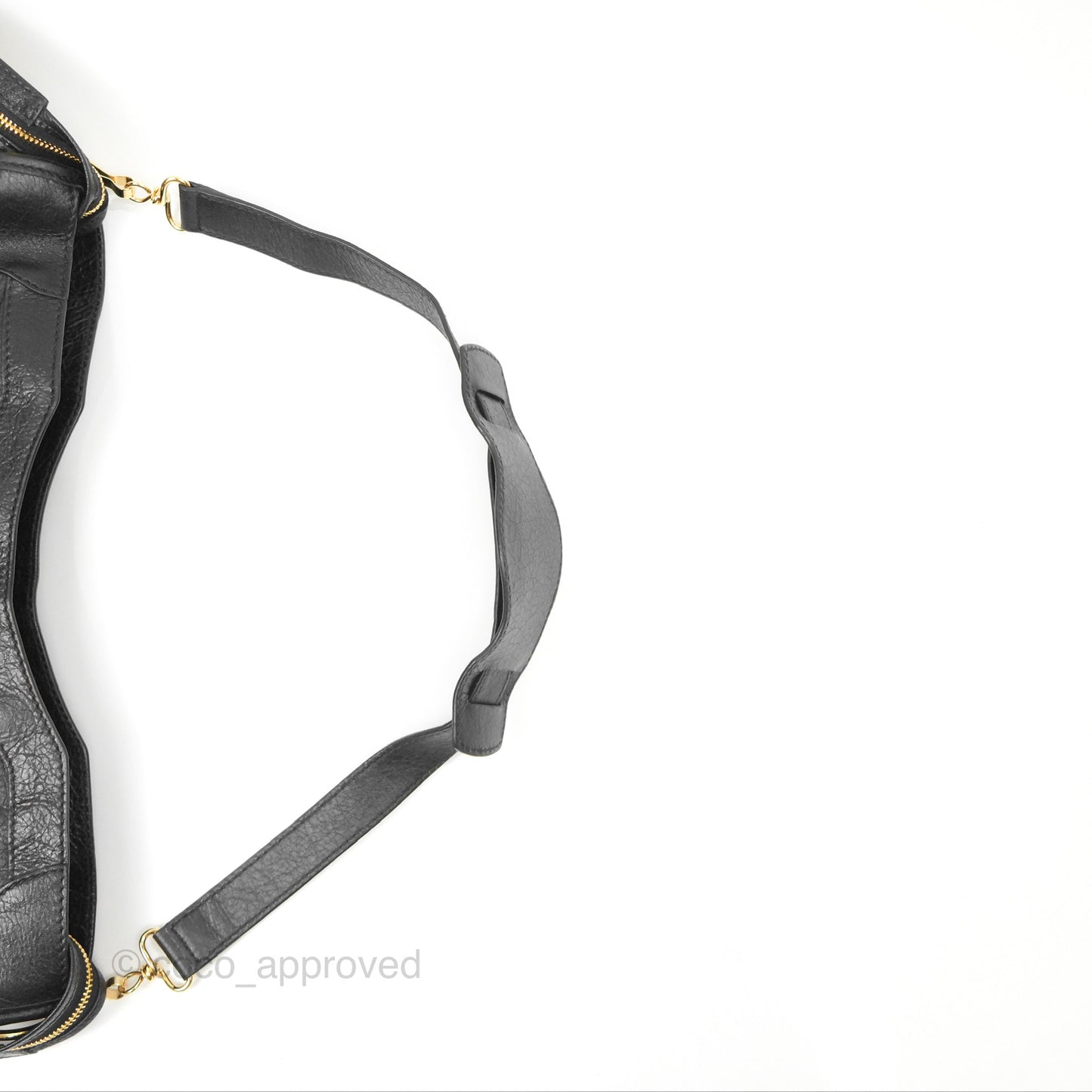 Balenciaga Classic City Bag Black Calfskin Gold Hardware