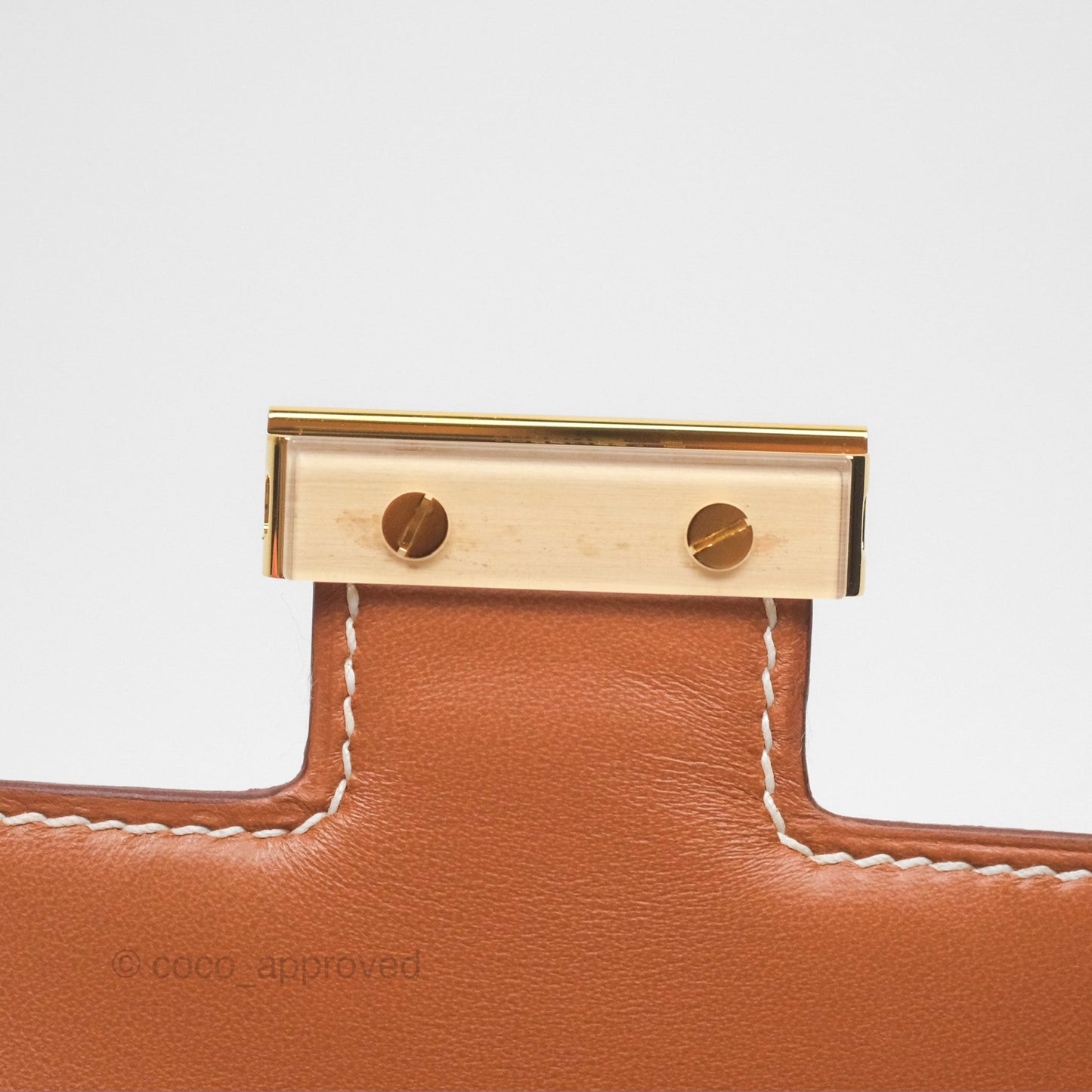 Hermès Constance Mini 18 Gold Epsom Gold Hardware