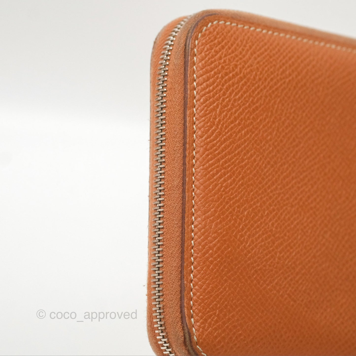 Hermès Silk In Classique Long Wallet Gold Epsom
