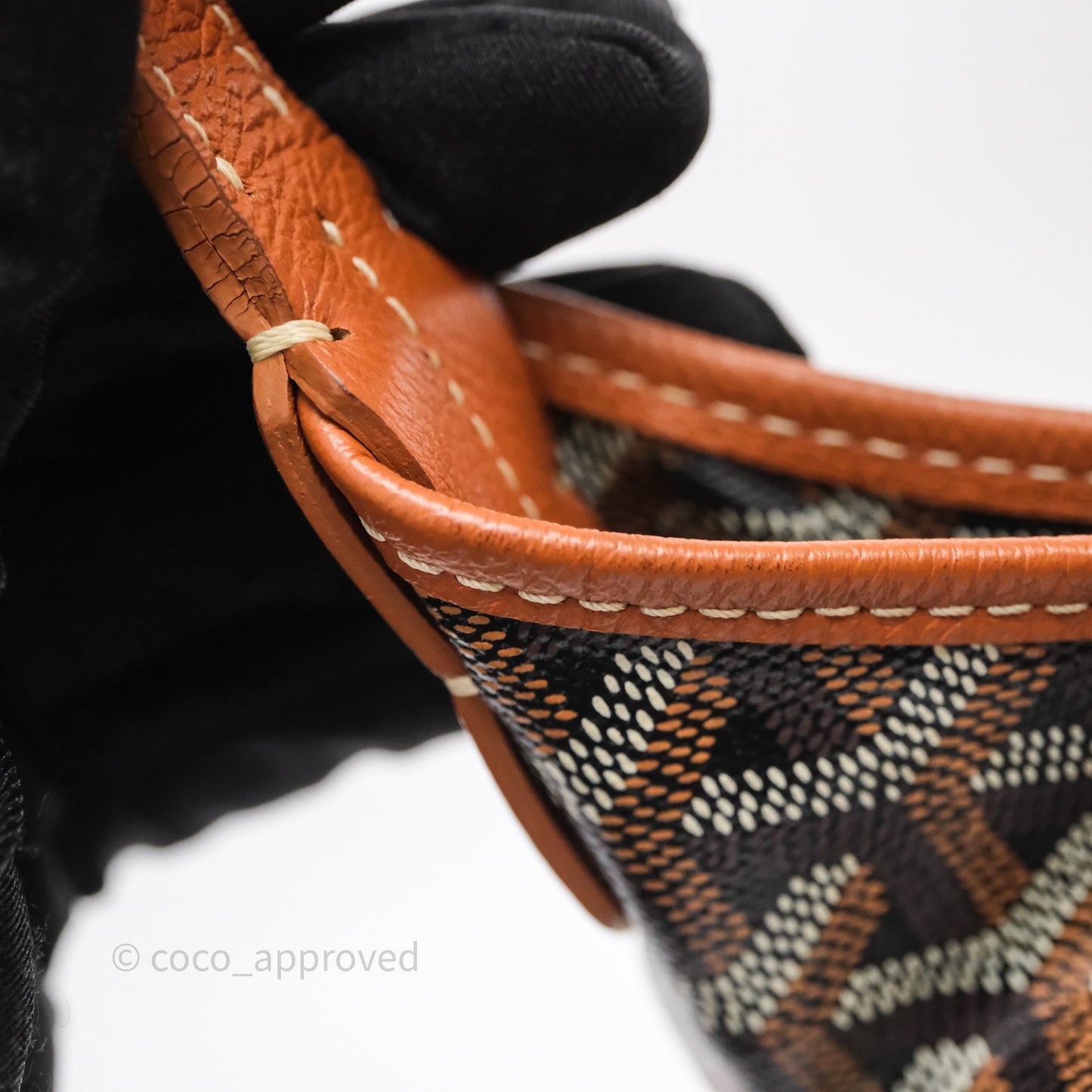 Goyard Bohème Hobo Bag Black & Tan