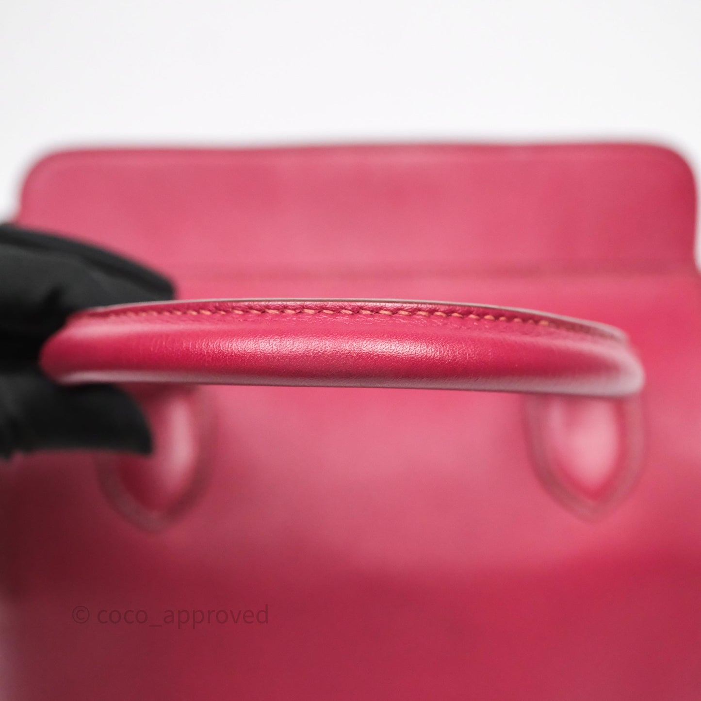Hermès ToolBox 20 Rubis B5 Swift Palladium Hardware