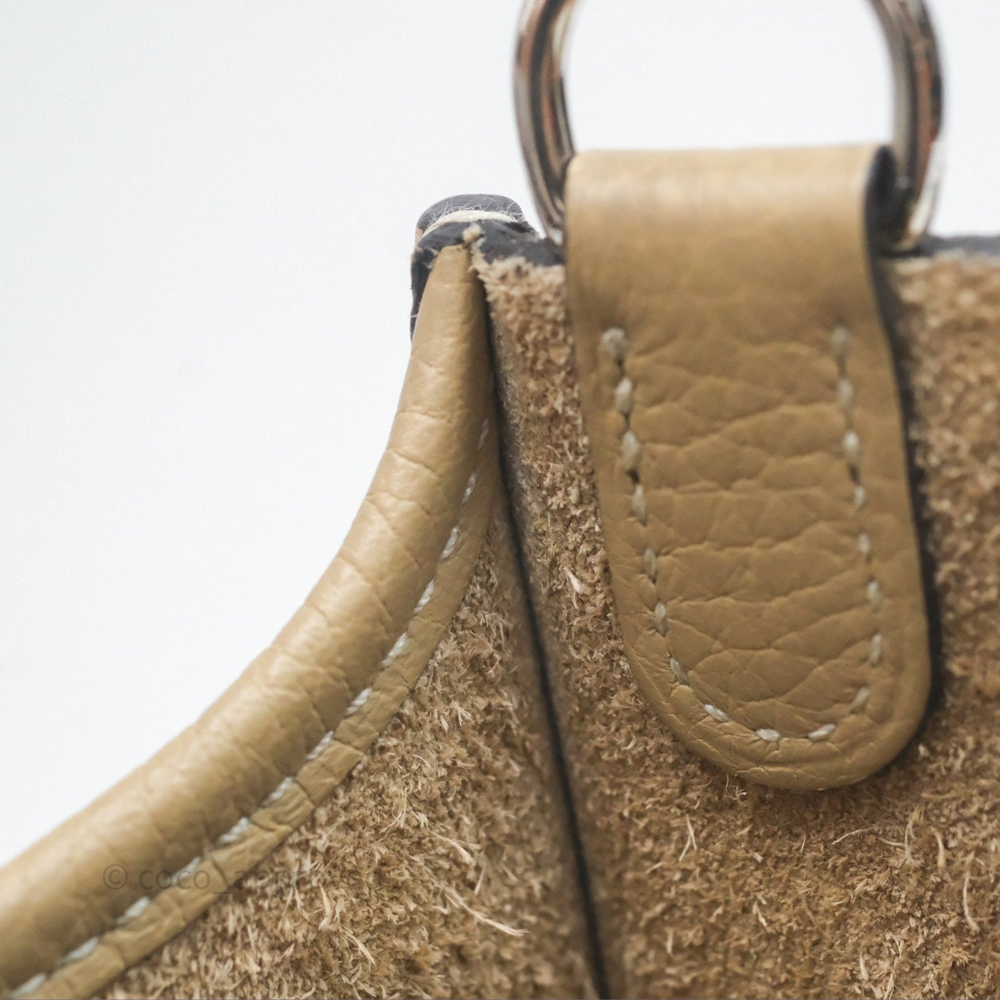 Hermès Mini Evelyne 16 Trench Clemence Palladium Hardware