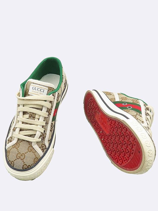Luxury Gucci Trending 2025 Luxury Gucci Trending 2025 606111 GG Supreme Tennis 1977 Sneakers 34