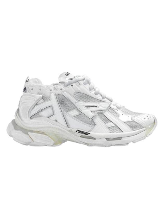 Luxury Balenciaga Runner Low Top Sneakers White
