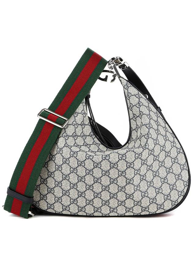 Luxury Gucci Trending 2025 Attache Large Shoulder Bag Beige