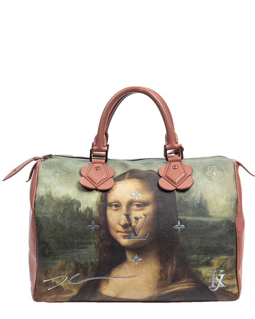 Louis Vuitton Limited Edition Poppy Petal Pink ted Canvas Jeff Koons  Masters