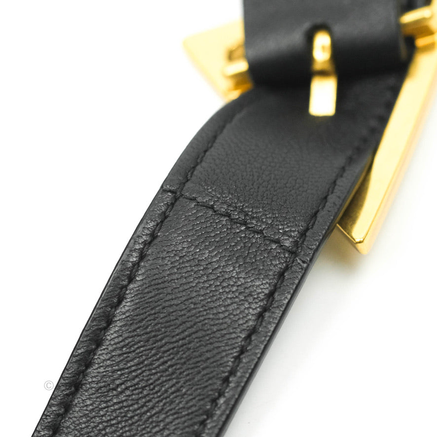 Bottega Veneta Padded Cassette Shoulder Bag Intrecciato Black Lambskin Gold Hardware