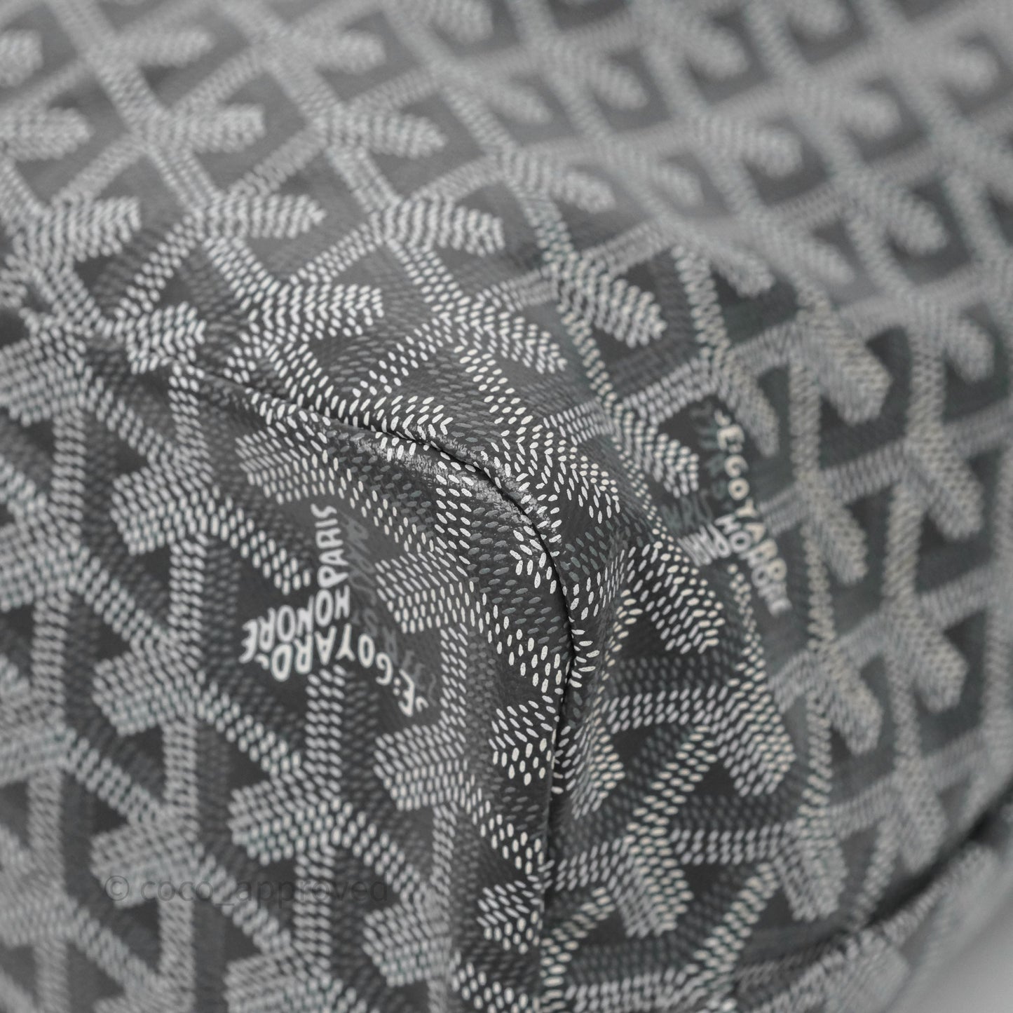 Goyard Bohème Hobo Bag Grey Goyardine Canvas