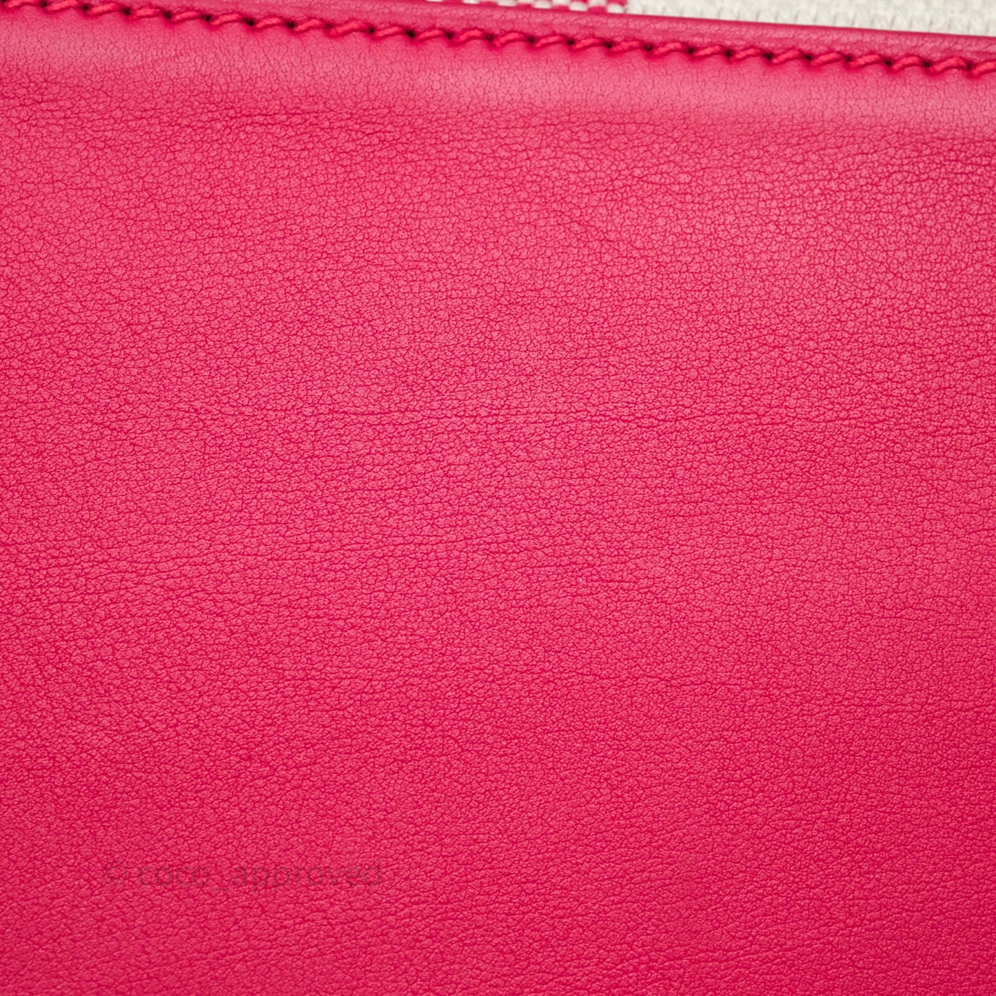 Hermès Cabas H en Biais 40 Bag Ecru / Framboise