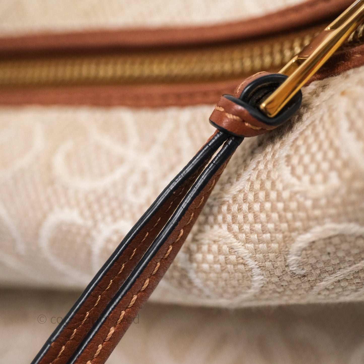 Loewe Top Handle Cubi Bag Anagram Jacquard