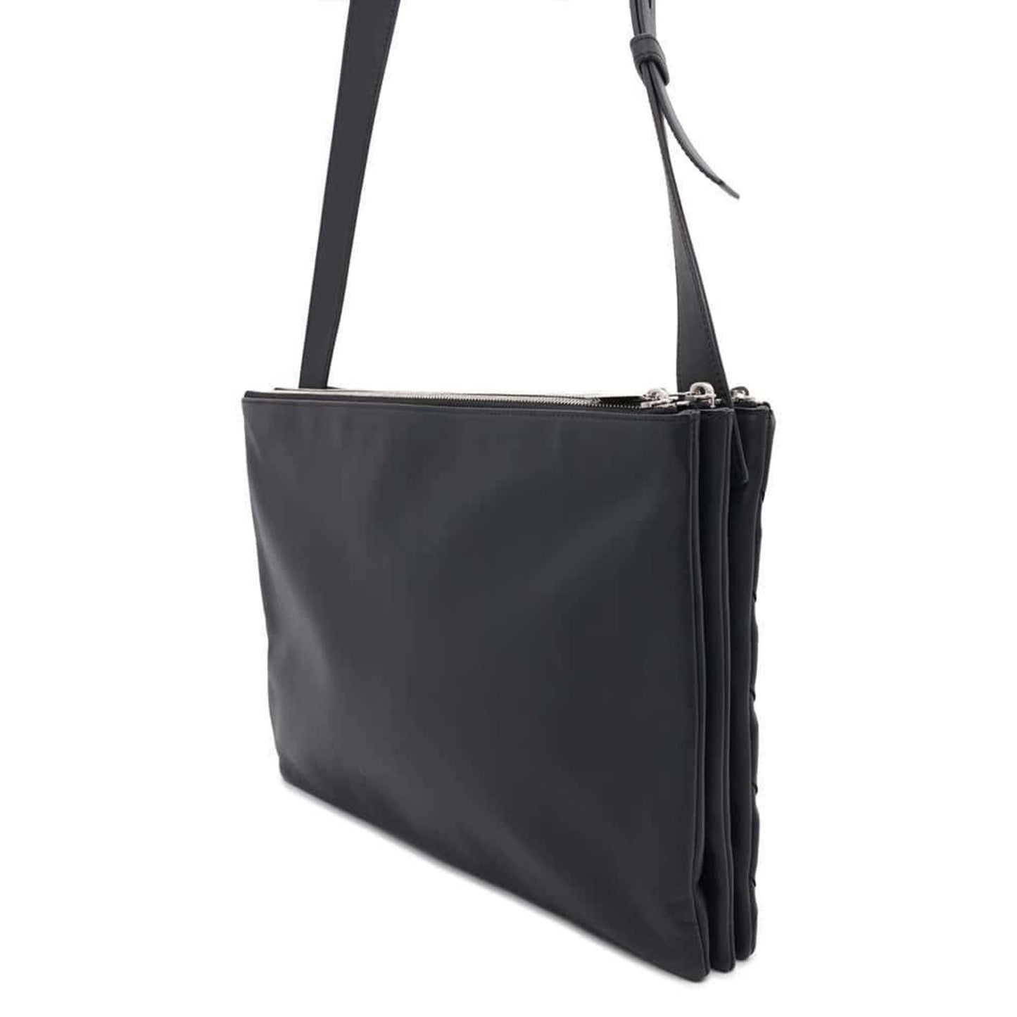Luxury Bottega Veneta  Leather Messenger Bag Shoulder Bag ()