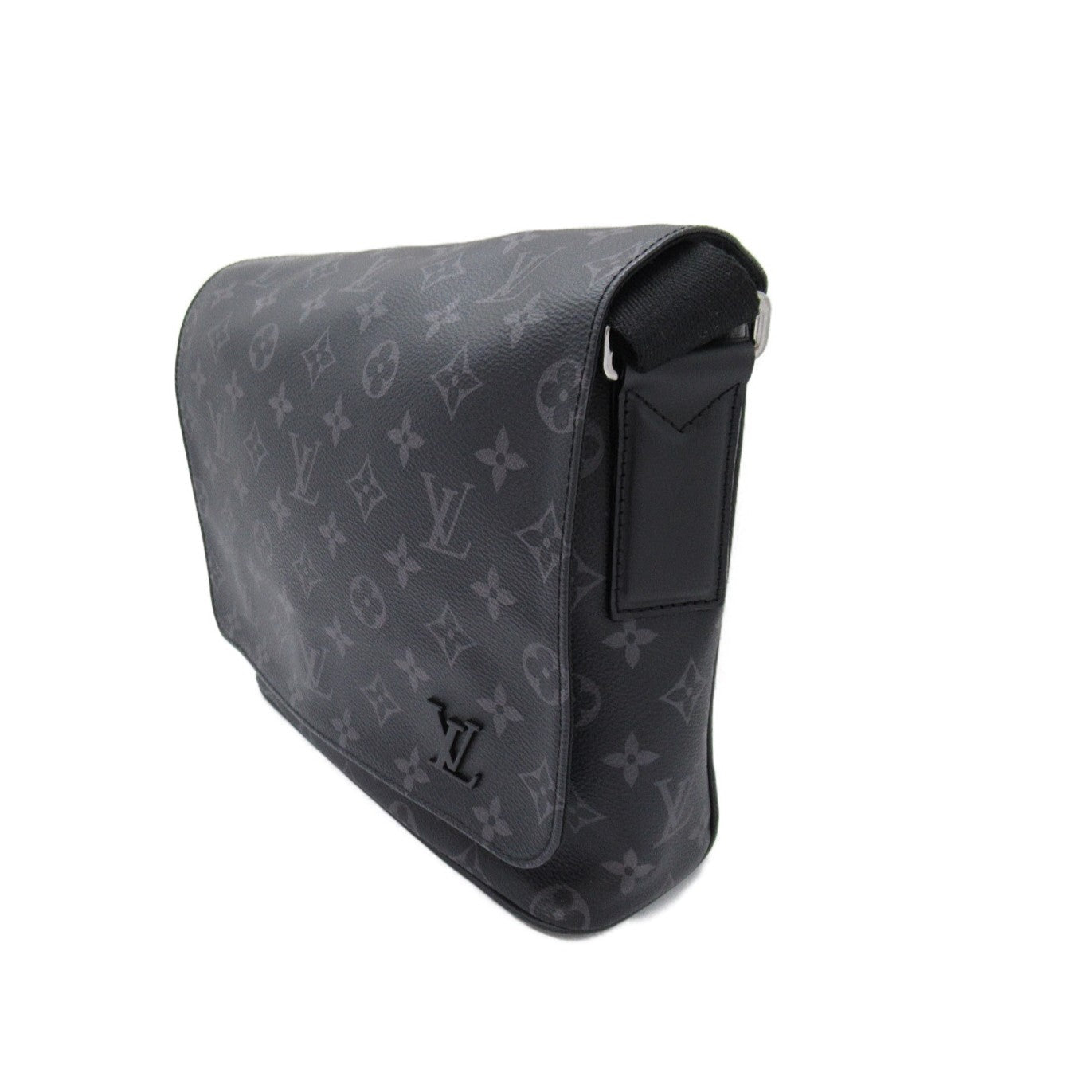 Louis Vuitton District PM Shoulder Bag Shoulder Bag PVC ted Canvas Monogram Mens Black M44000