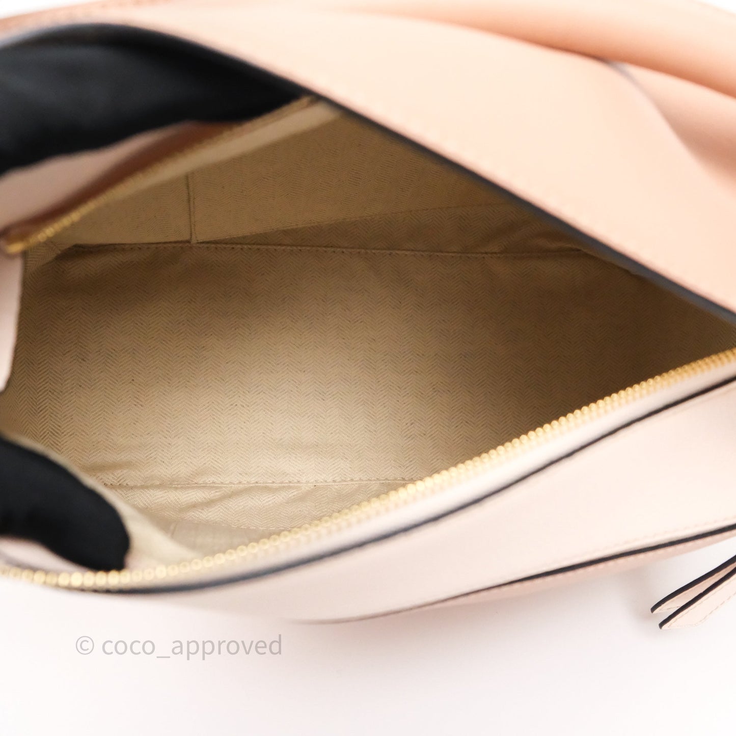 Loewe Medium Puzzle Bag Blush Pink Suede Calfskin
