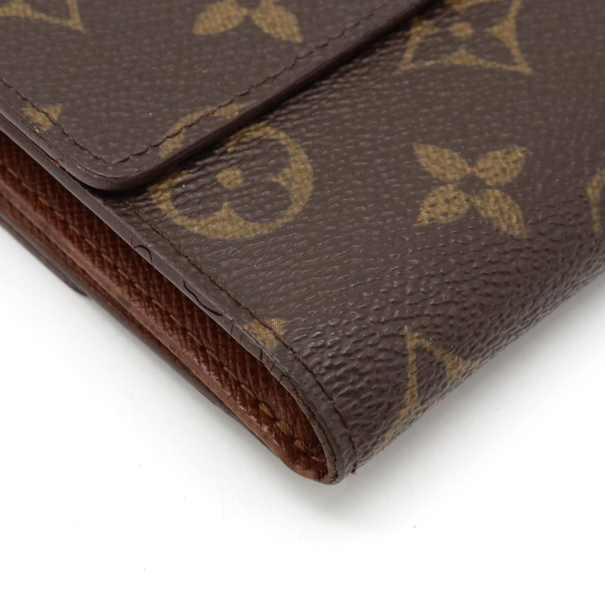Louis Vuitton Monogram Portomone Bier Cult Credit Bifold Wallet M61652