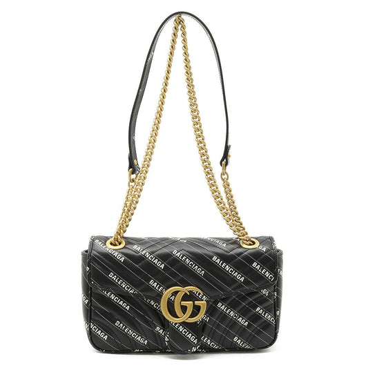 Gucci Luxury Balenciaga GG Marmont Hacker Small Shoulder Bag