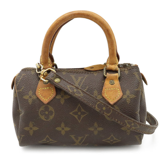 Louis Vuitton Monogram Mini Speedy Handbag M41534