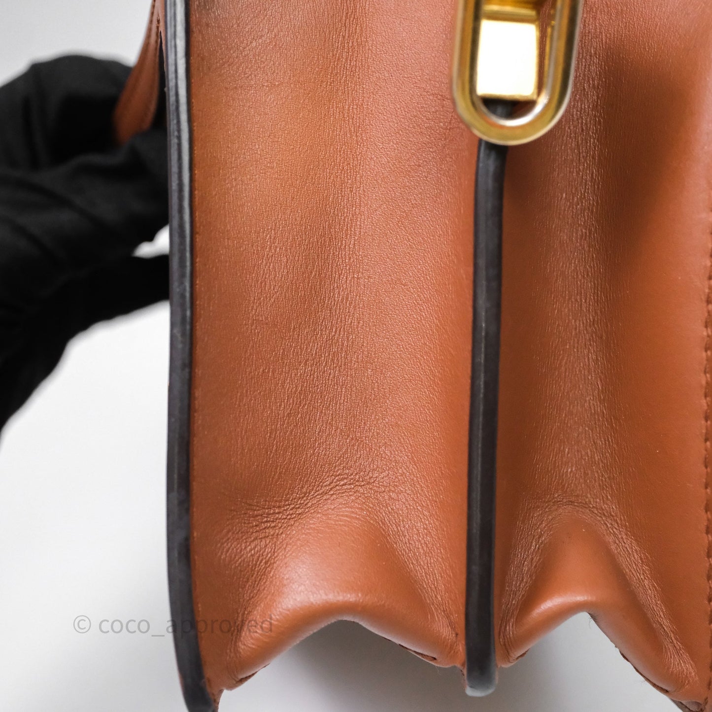 Louis Vuitton Mini Dauphine Monogram Tan Calfskin