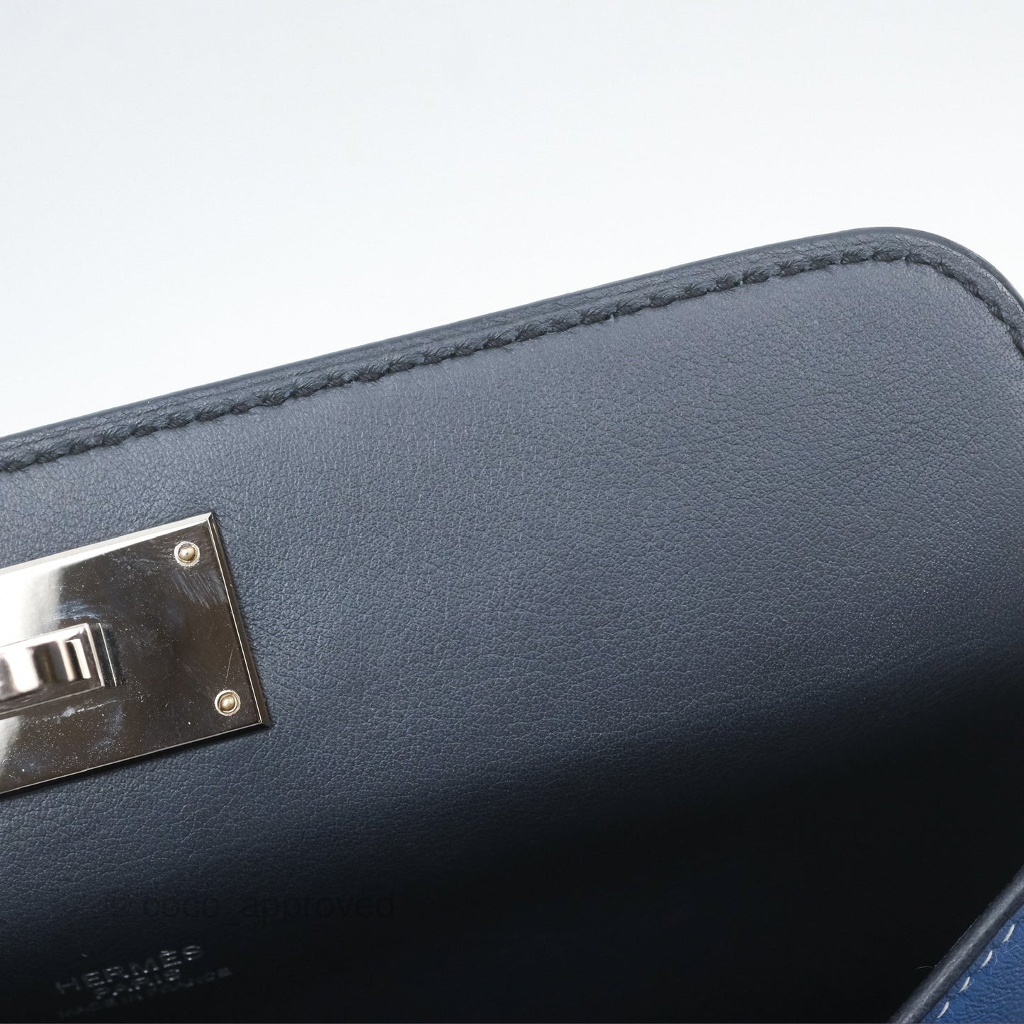 Hermès ToolBox 20 Bleu Agate R2 Swift Palladium Hardware