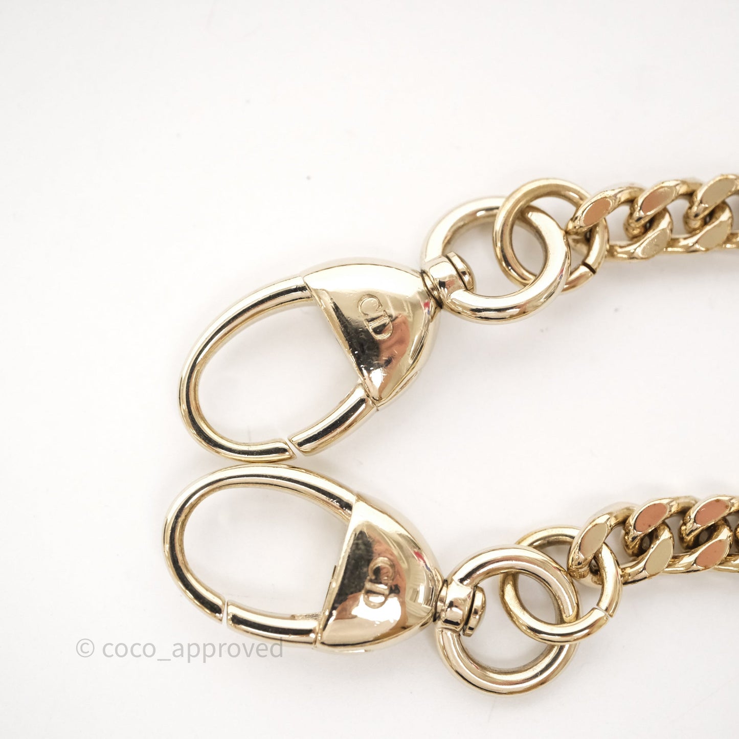 Christian Dior Mini Lady Dior Black Cannage Patent Gold Hardware