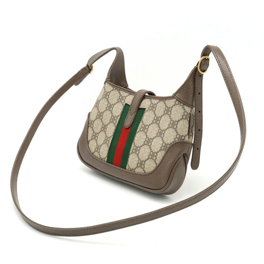 Gucci Luxury Balenciaga Jackie Shoulder Bag Beige Brown