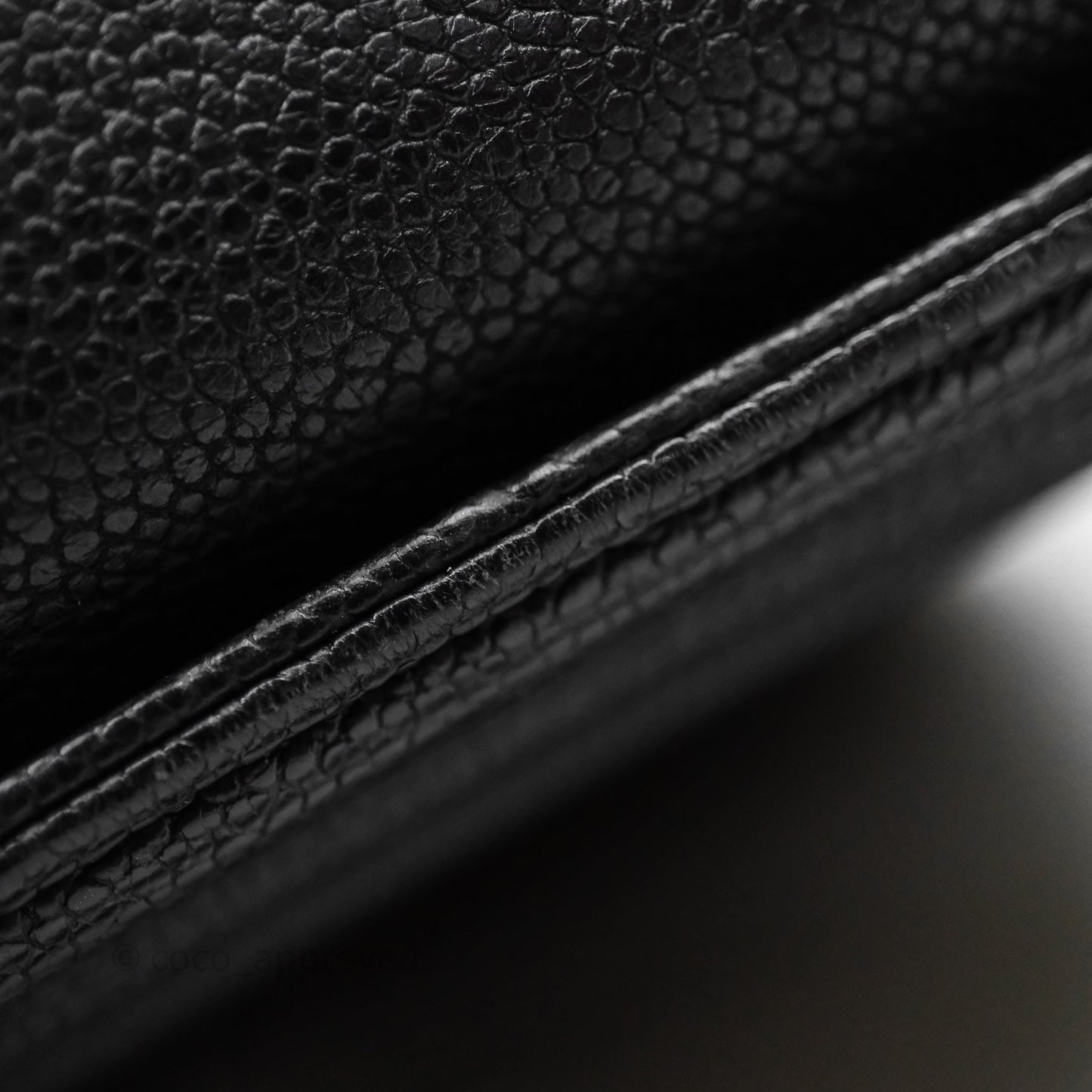 Chanel Quilted New Medium Boy Black Caviar Ruthenium Hardware