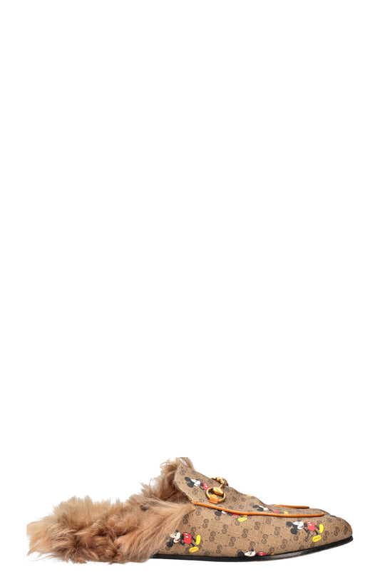 Luxury Gucci Trending 2025 x Disney Princetown Loafers