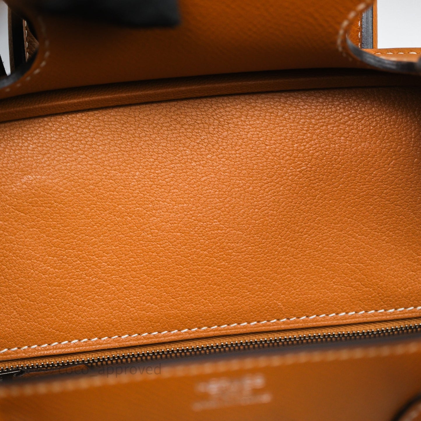 Hermes Birkin 30 Toffee Epsom Palladium Hardware