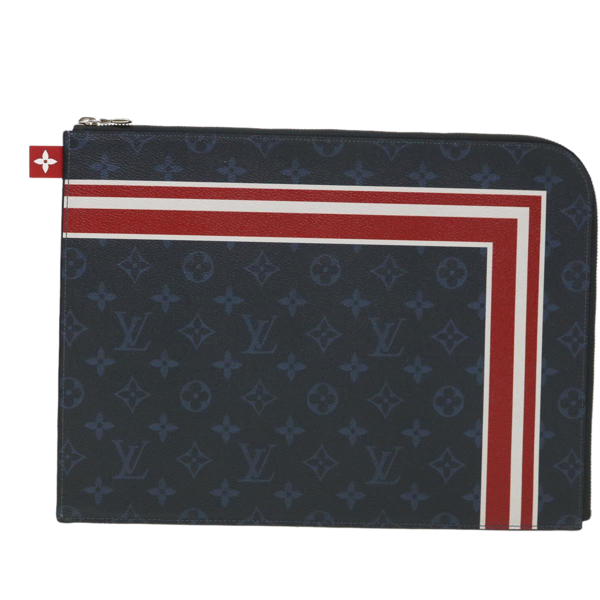 Louis Vuitton Jules  Leather Clutch Bag ()