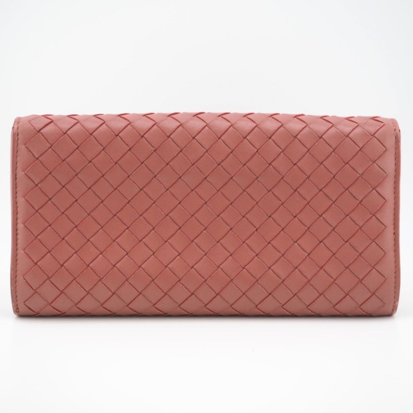 Luxury Bottega Veneta  Leather Long Wallet (Tri-Fold) ()