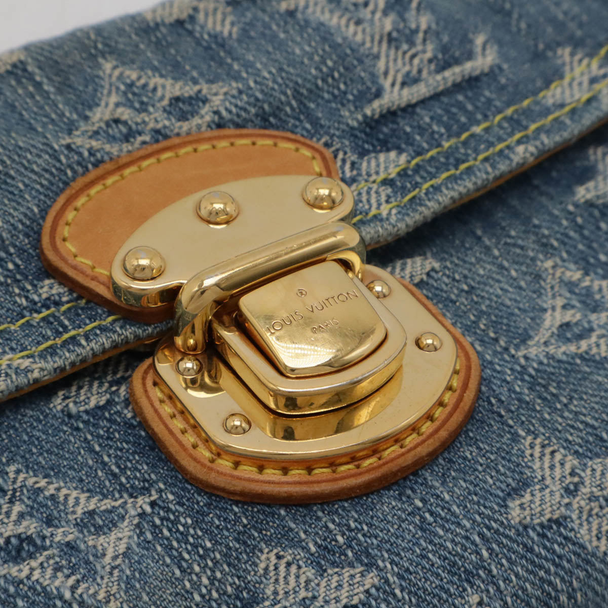 Louis Vuitton Monogram Denim Wallet M95511 in New Condition